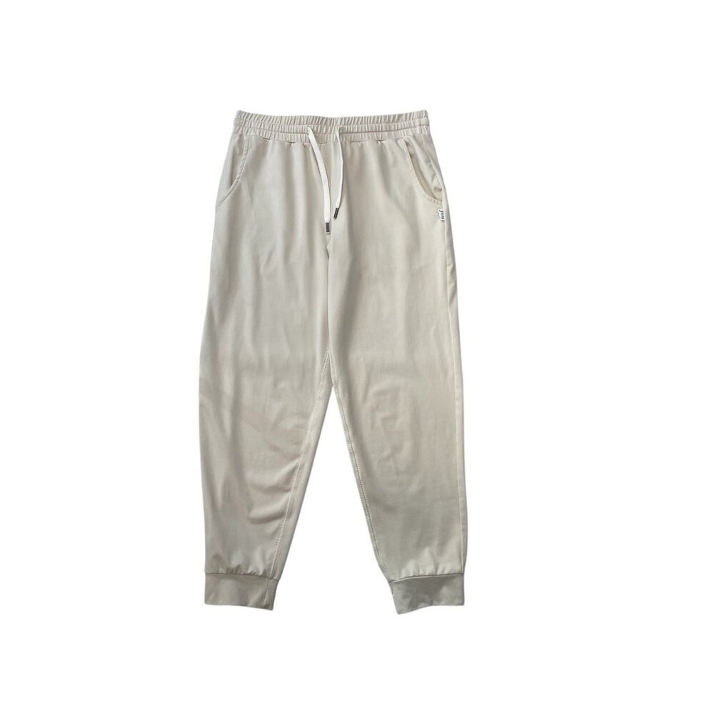 Feat Jogger Cream Athleisure Lounge Pull On